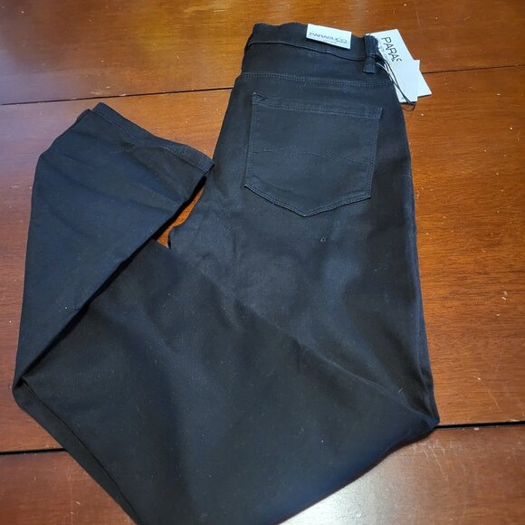 Parasuco Highrise Stretch Jeans Black Size 4 Comfort Spandex Skinny Jeans - Picture 1 of 7